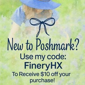 New to Poshmark? Get $10 off your first purchase!